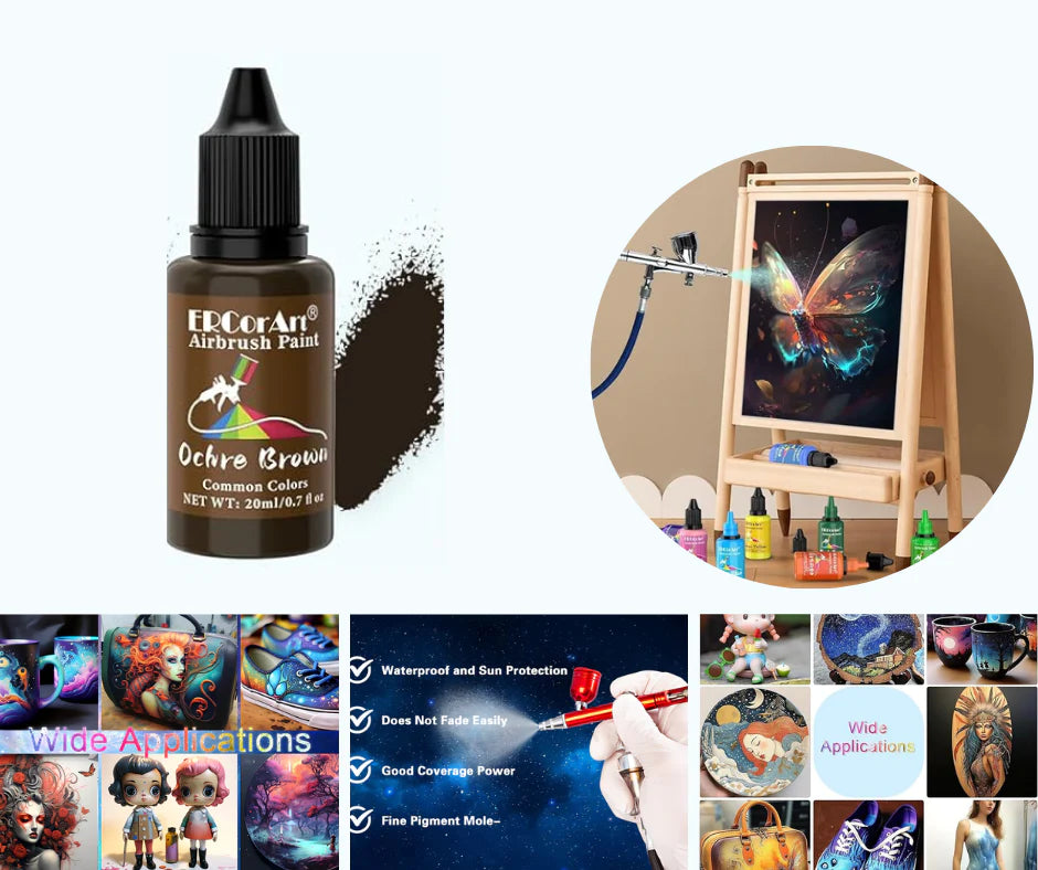 Pintura para aerógrafo de precisión 20 ml