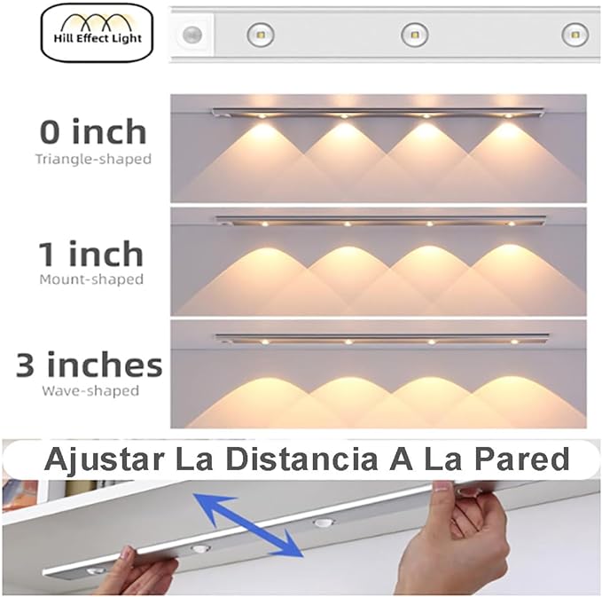 Lampara Led Recargable con Sensor de Movimiento