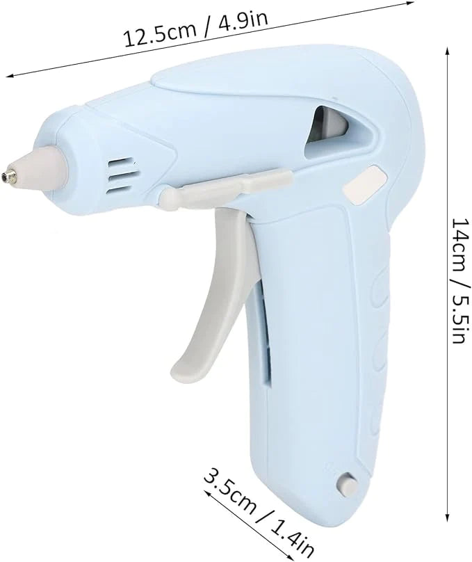 Pistola inalámbrica de silicón caliente