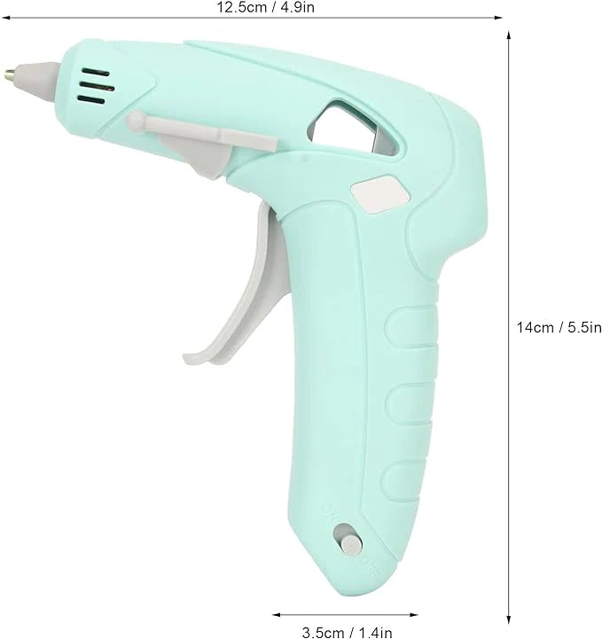 Pistola inalámbrica de silicón caliente